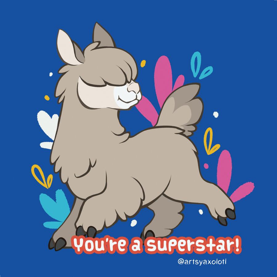 You're a superstar!