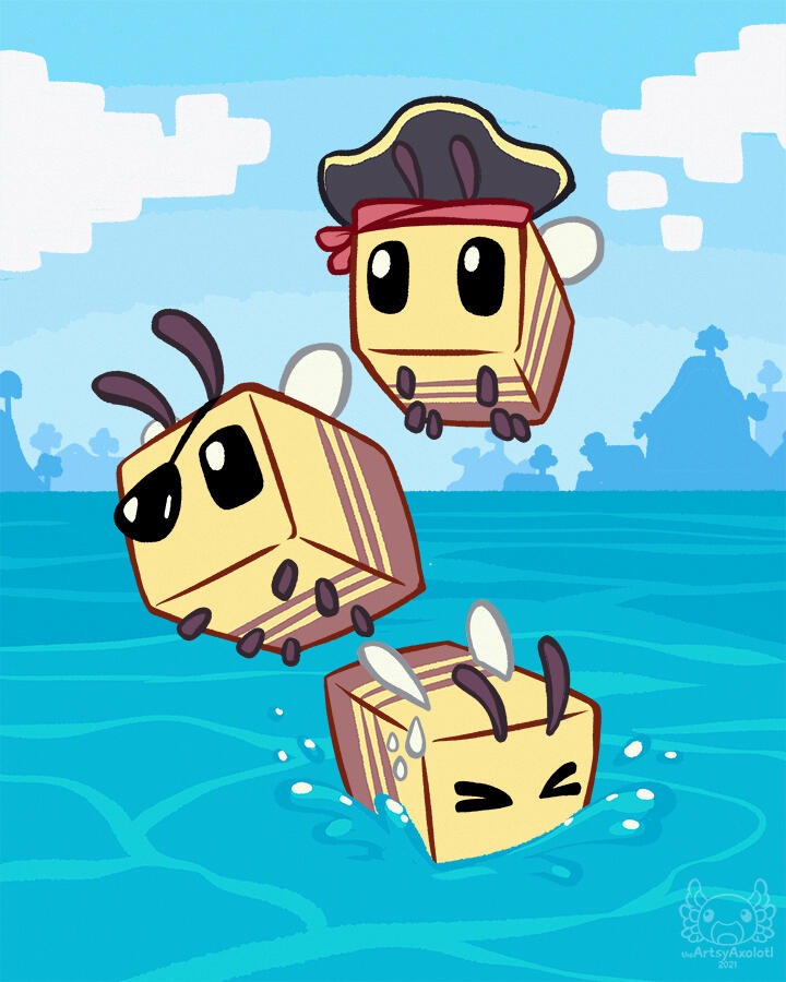 Yarr! Bees!